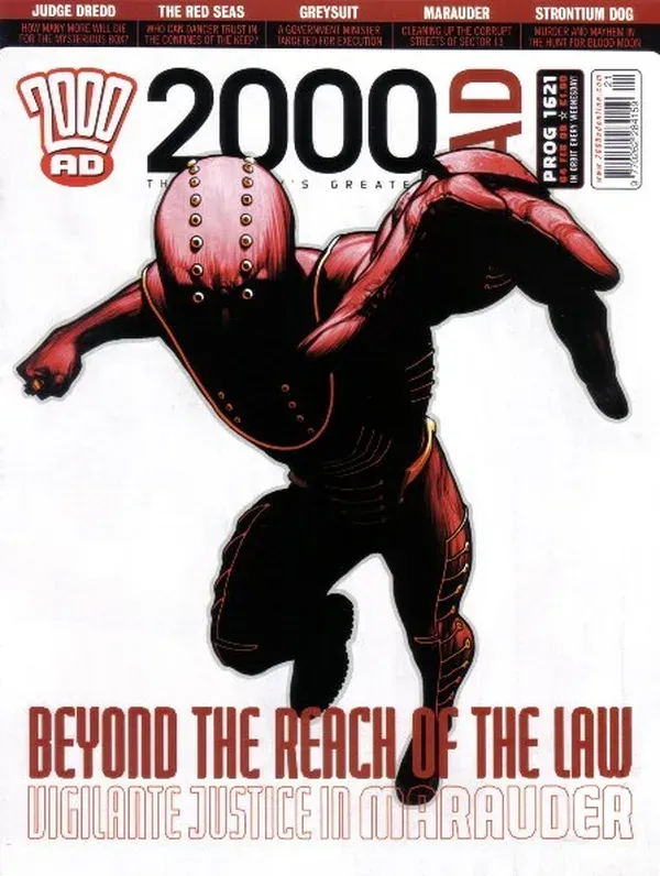 Cover of 2000 AD #1621