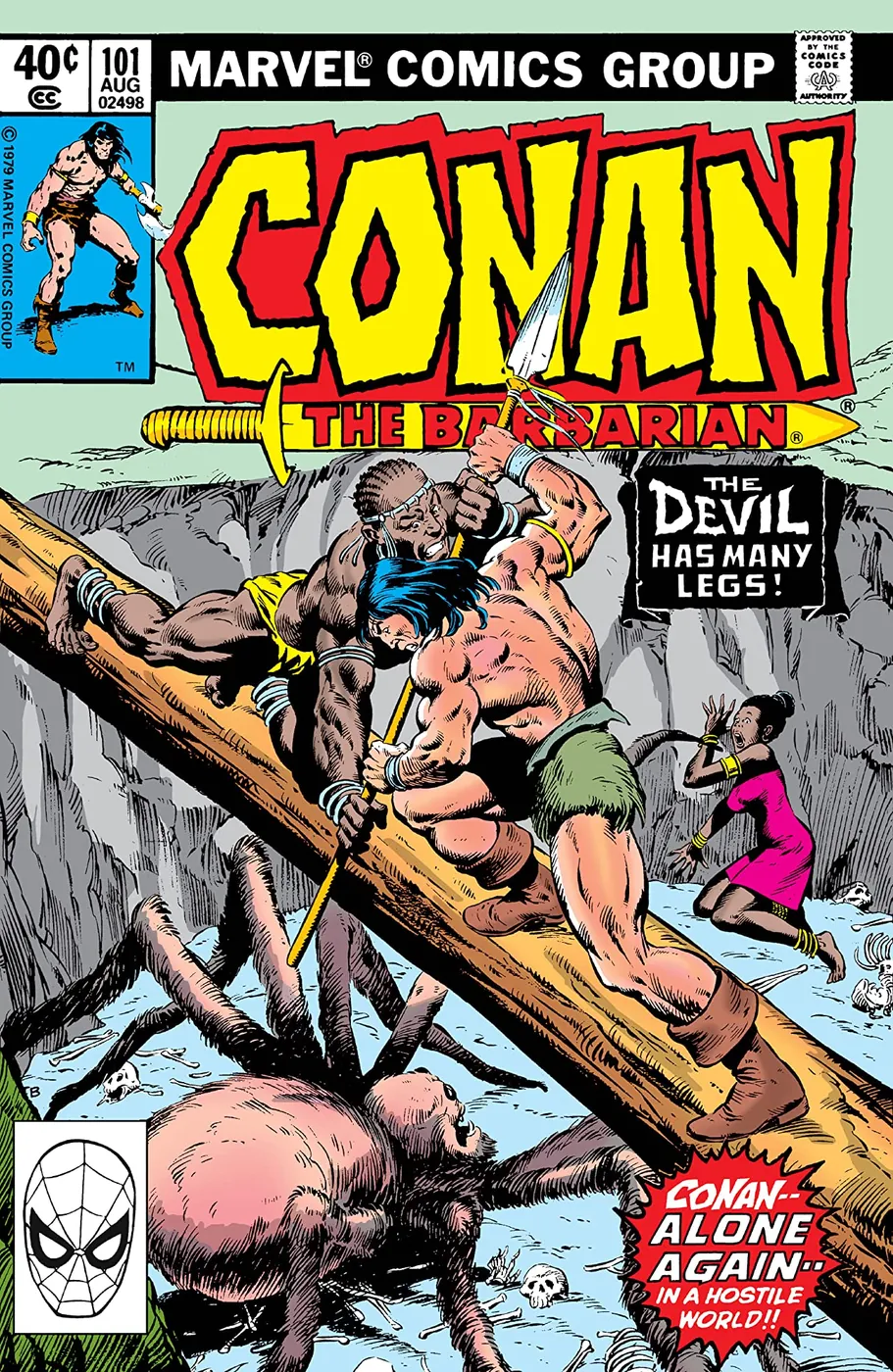 Cover of Conan the Barbarian #101