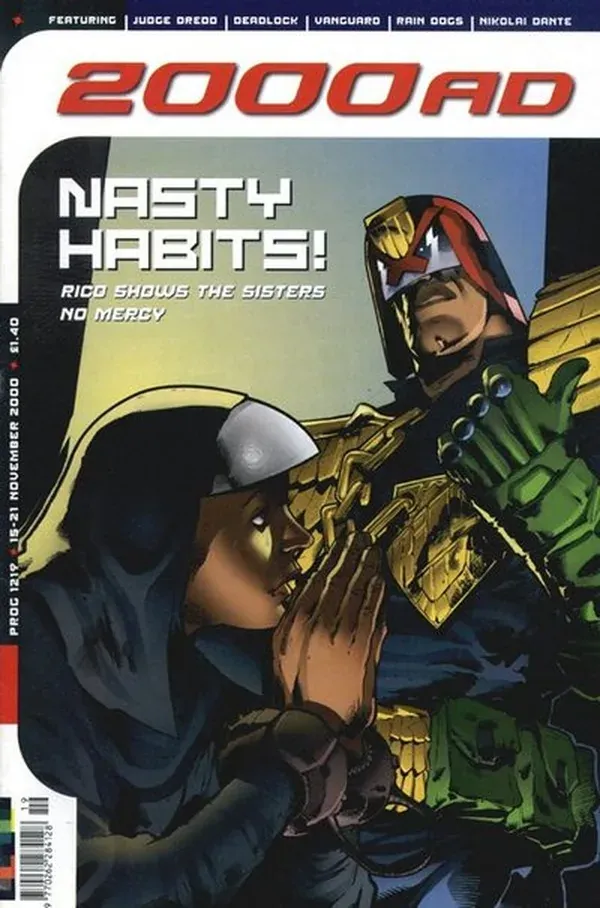 Cover of 2000 AD #1219