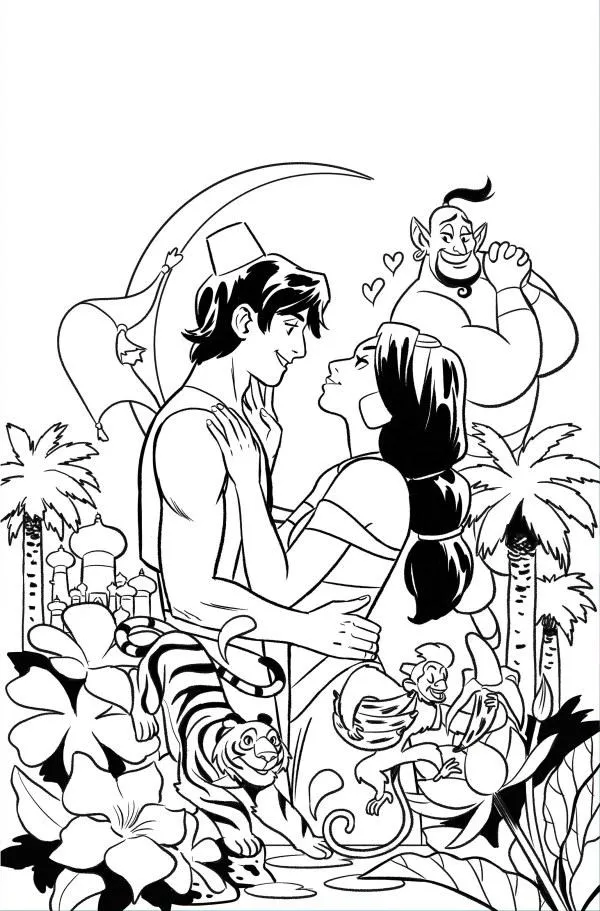 Cover of Aladdin #1