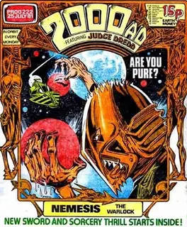 Cover of 2000 AD #222