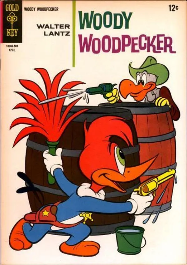 Cover of Walter Lantz Woody Woodpecker #84