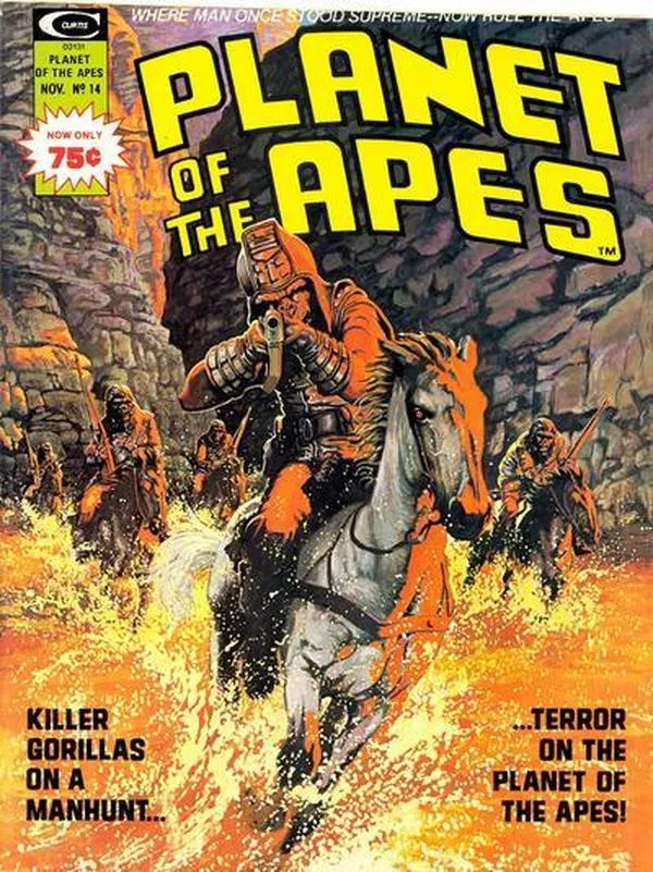 Cover of Planet of the Apes #14