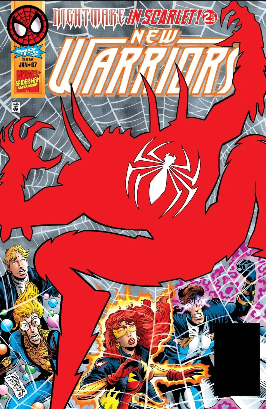 Cover of The New Warriors #67