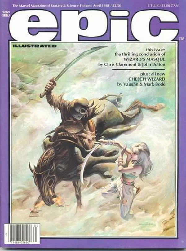Cover of Epic Illustrated #23
