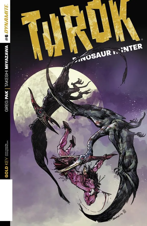 Cover of Turok: Dinosaur Hunter #6