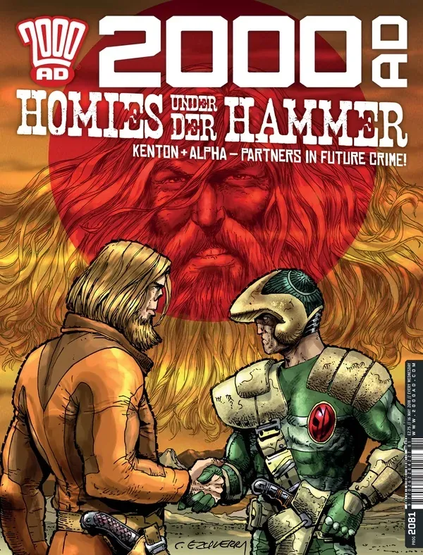 Cover of 2000 AD #2081