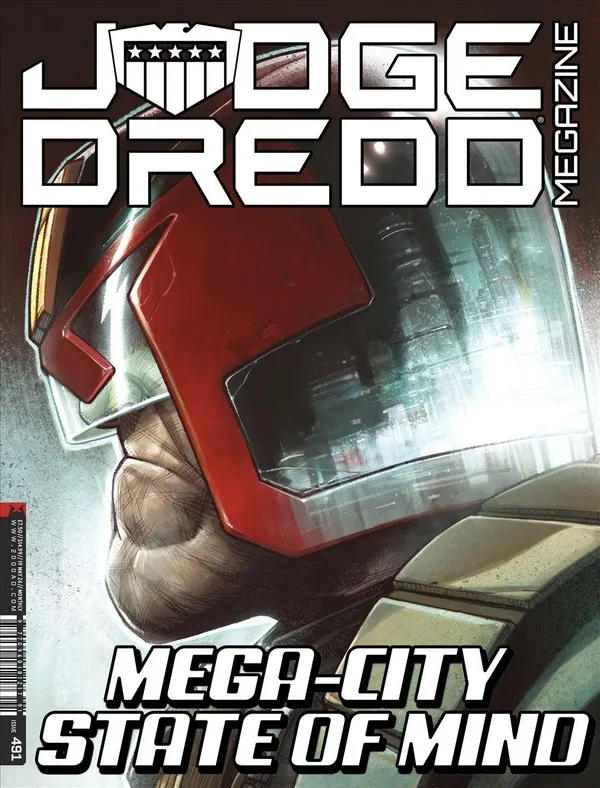 Cover of Judge Dredd Megazine #491