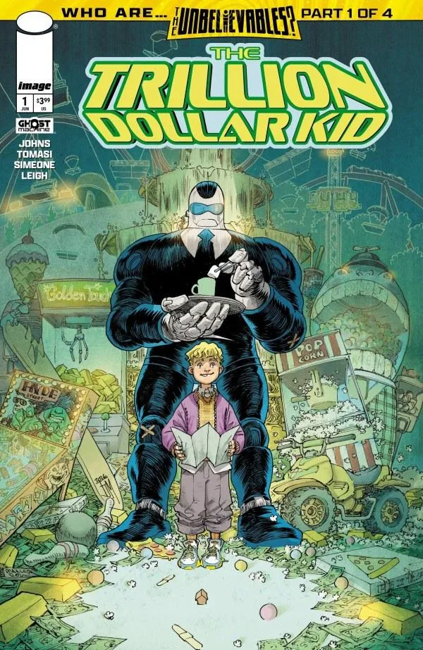 Cover of The Trillion Dollar Kid #1