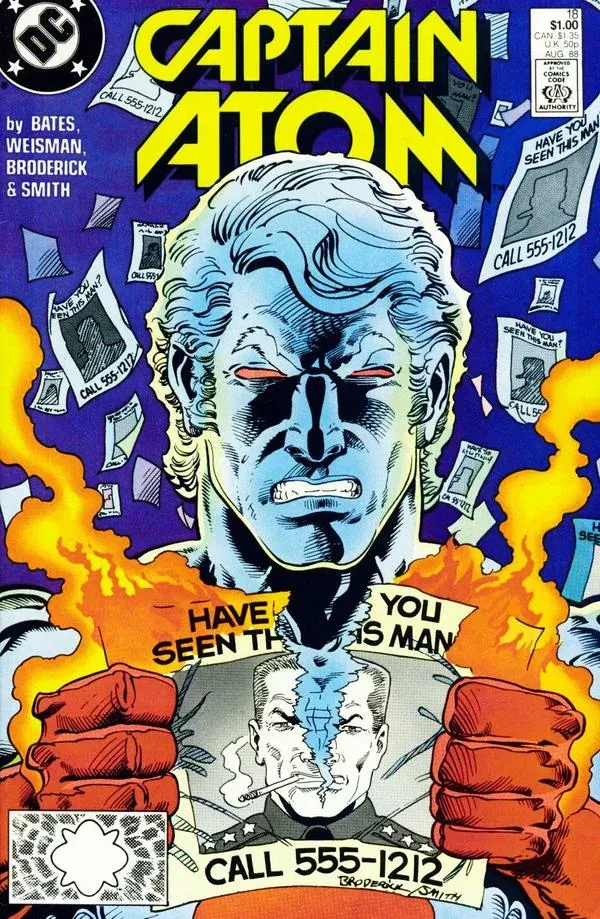 Cover of Captain Atom #18