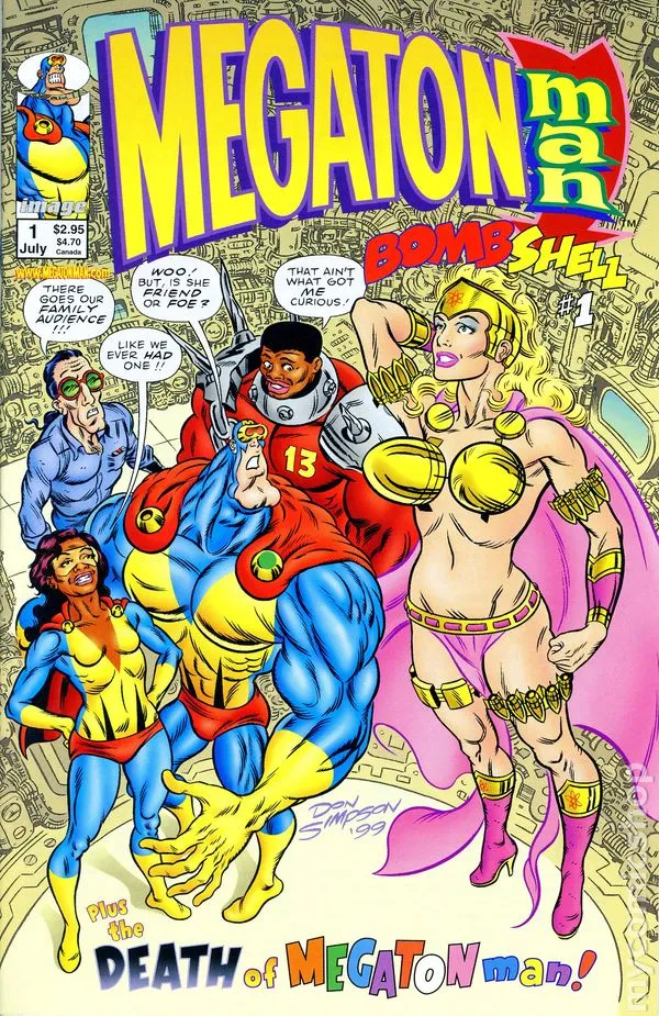 Cover of Megaton Man: Bombshell #1