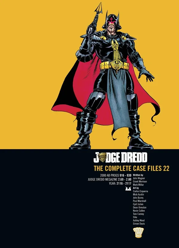 Cover of Judge Dredd: The Complete Case Files #22