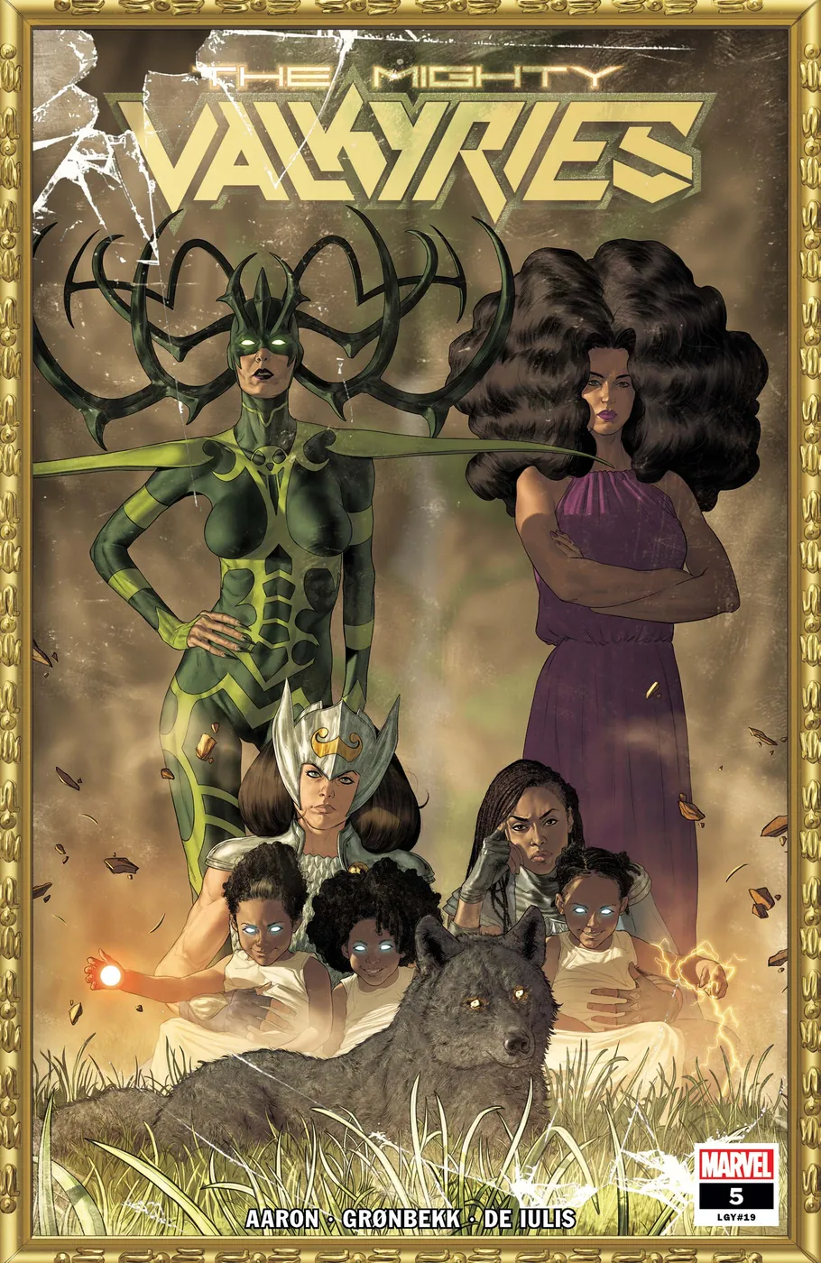 Cover of The Mighty Valkyries #5 (19)