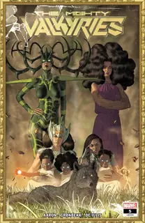 Cover of The Mighty Valkyries #5 (19)