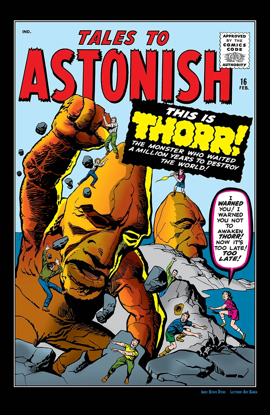 Cover of Tales to Astonish #16