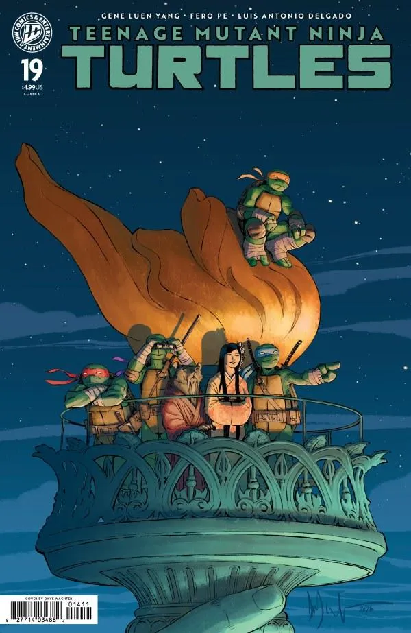 Cover of Teenage Mutant Ninja Turtles #19