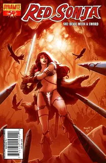 Cover of Red Sonja #54