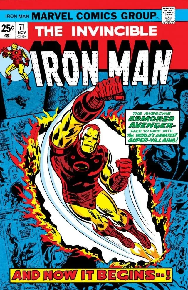 Cover of Iron Man #71
