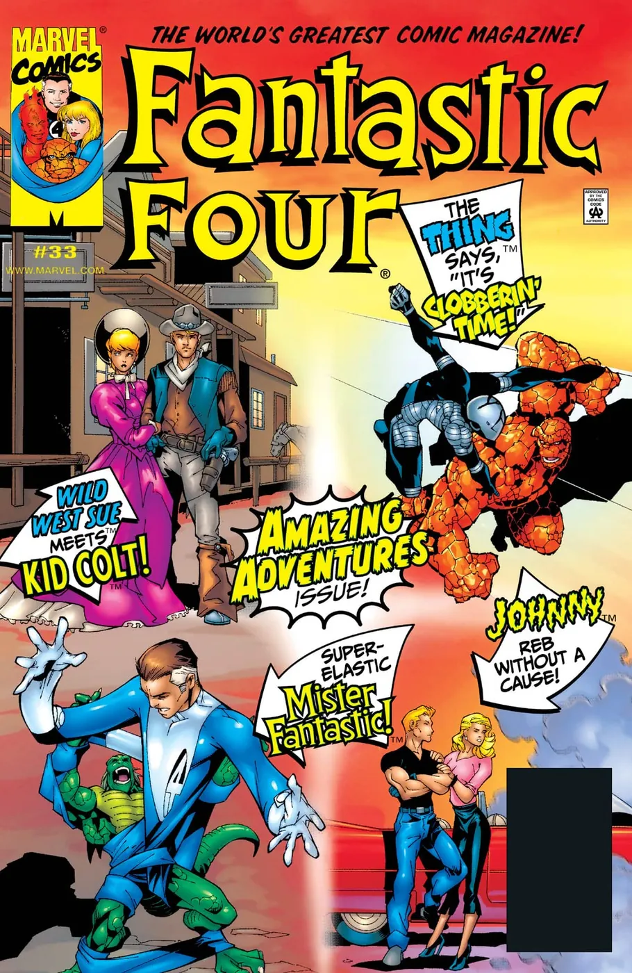 Cover of Fantastic Four #33