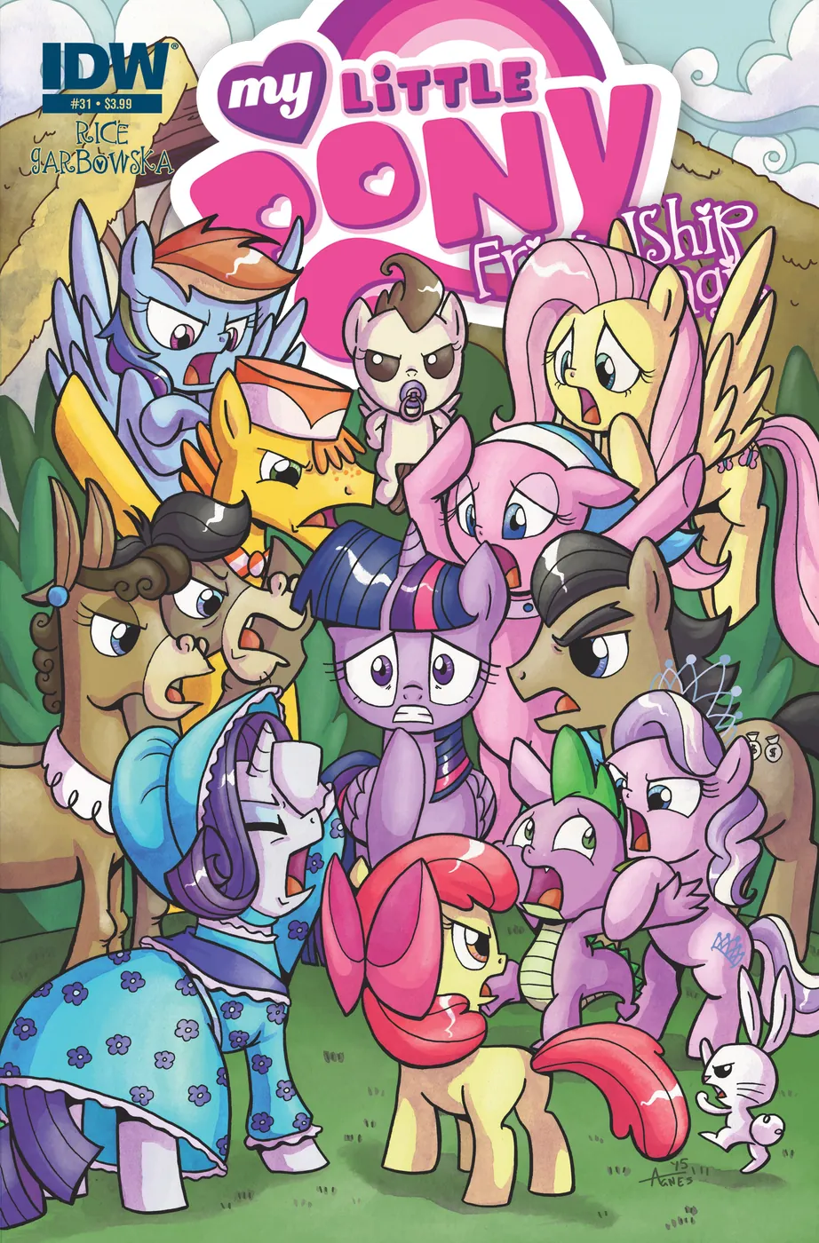 Cover of My Little Pony: Friendship Is Magic #31