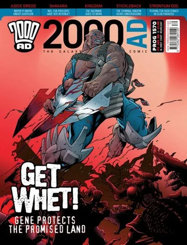 Cover of 2000 AD #1570