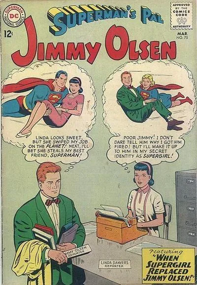 Cover of Superman's Pal, Jimmy Olsen #75