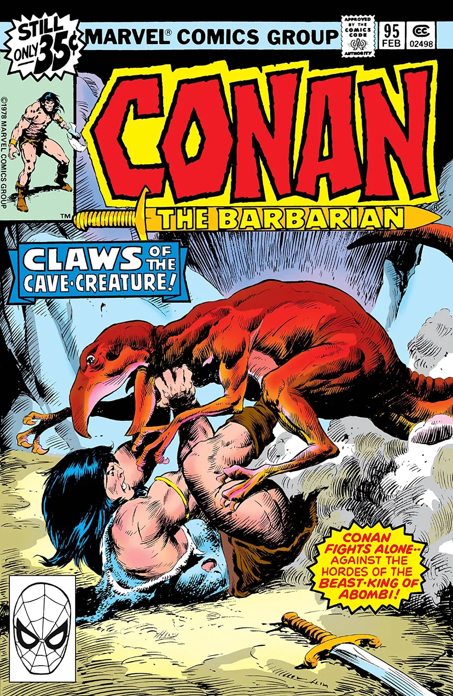 Cover of Conan the Barbarian #95