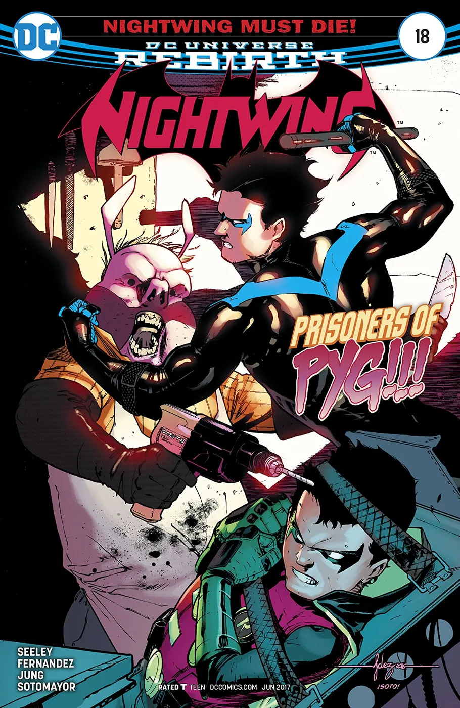 Cover of Nightwing #18