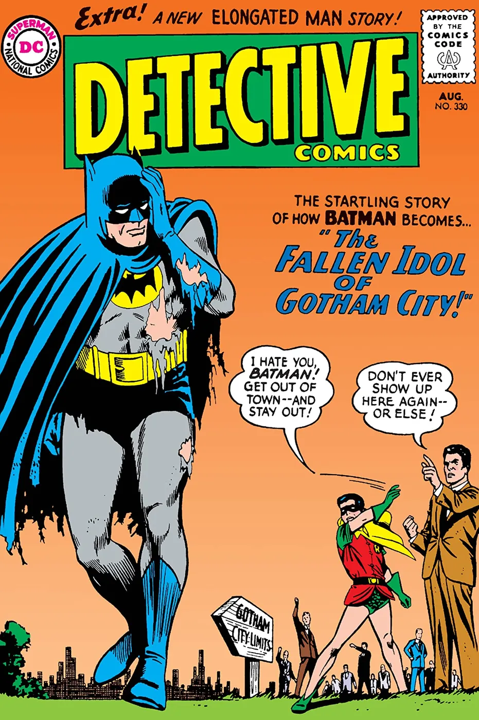Cover of Detective Comics #330