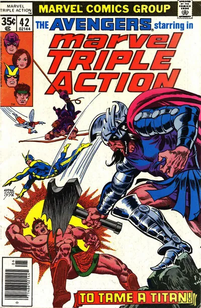 Cover of Marvel Triple Action #42
