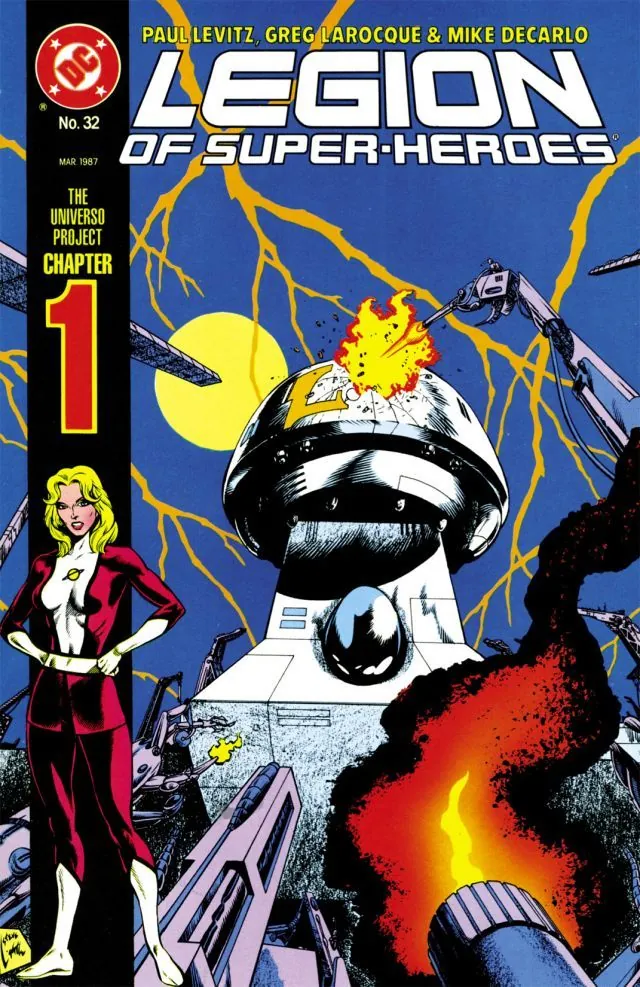 Cover of Legion of Super-Heroes #32