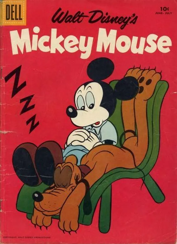 Cover of Walt Disney's Mickey Mouse #60