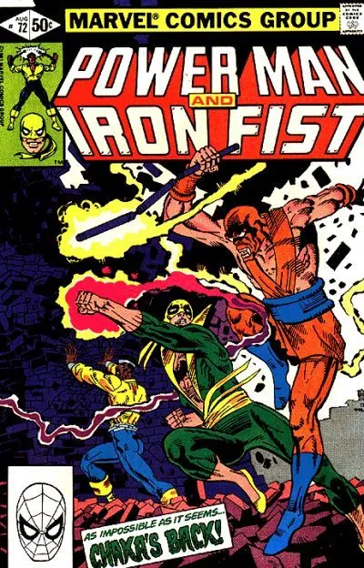 Cover of Power Man and Iron Fist #72