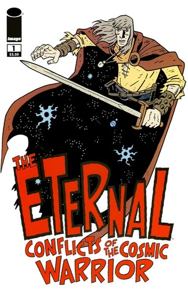 Cover of The Eternal Conflicts of the Cosmic Warrior #1