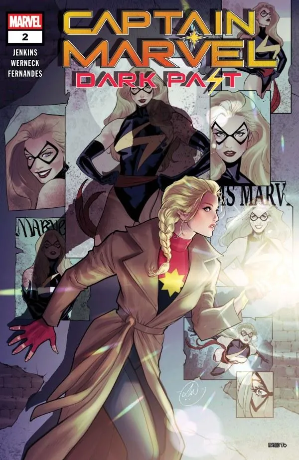 Cover of Captain Marvel: Dark Past #2