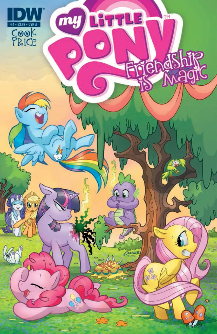Cover of My Little Pony: Friendship Is Magic #4