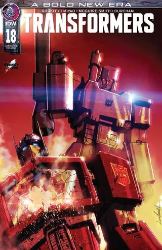 Cover of Transformers #18