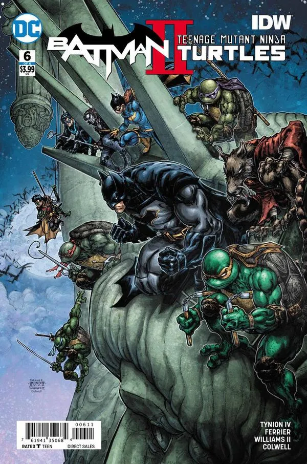 Cover of Batman / Teenage Mutant Ninja Turtles II #6