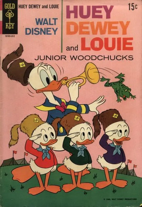 Cover of Walt Disney Huey, Dewey and Louie Junior Woodchucks #3