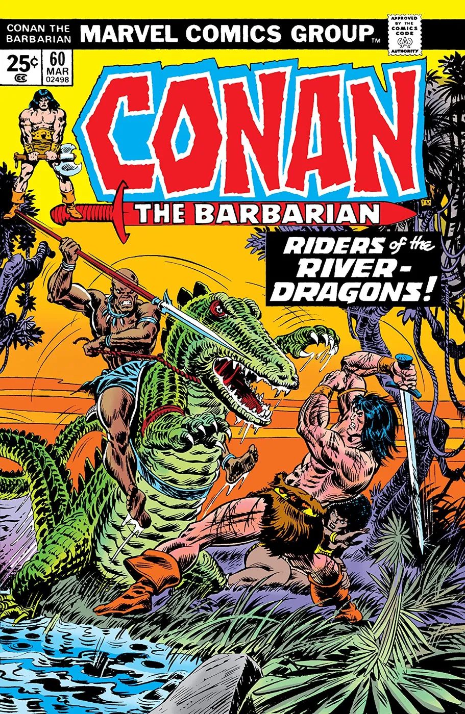 Cover of Conan the Barbarian #60