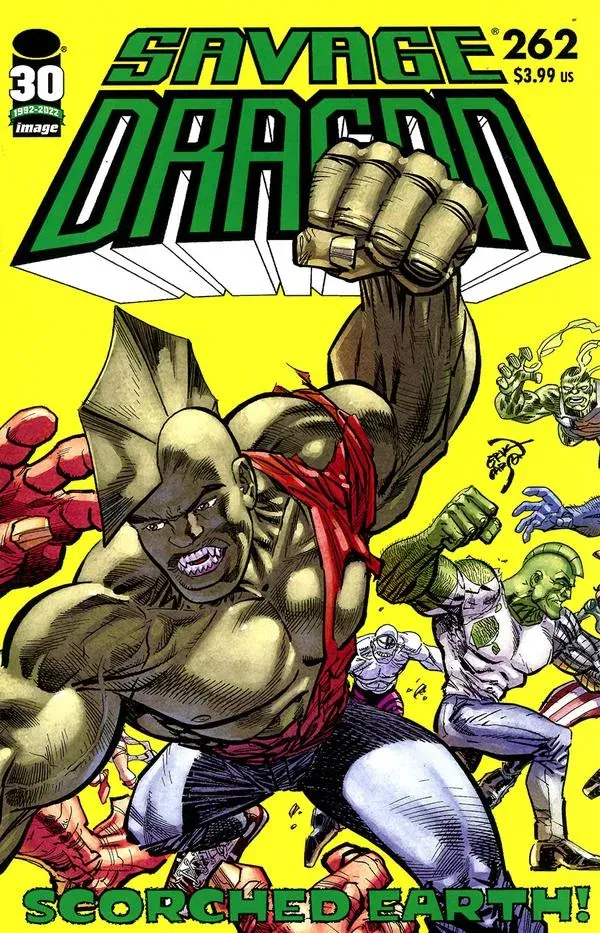 Cover of Savage Dragon #262