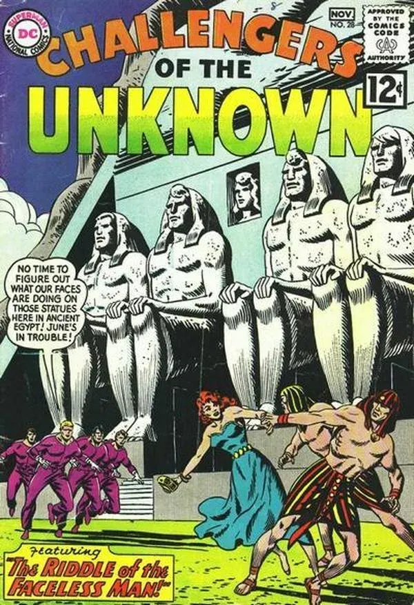 Cover of Challengers of the Unknown #28
