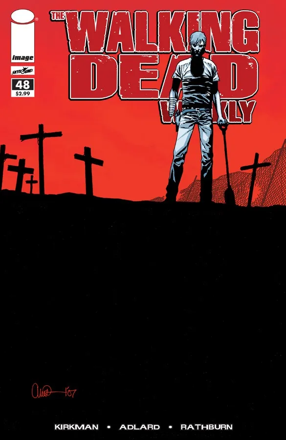Cover of The Walking Dead Weekly #48