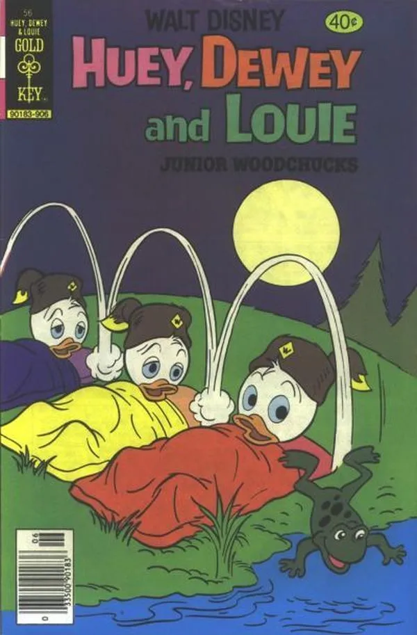 Cover of Walt Disney Huey, Dewey and Louie Junior Woodchucks #56