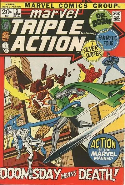 Cover of Marvel Triple Action #3