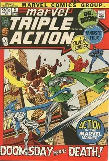 Cover of Marvel Triple Action #3