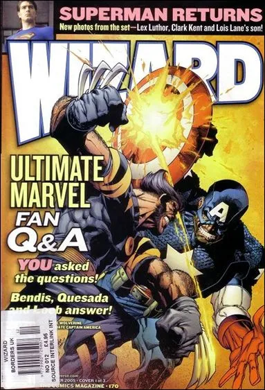 Cover of Wizard: The Comics Magazine #170