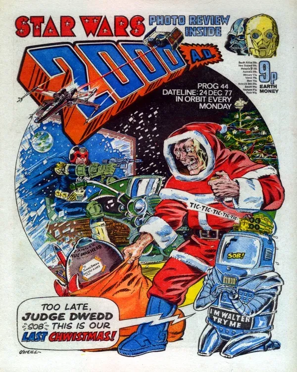 Cover of 2000 AD #44