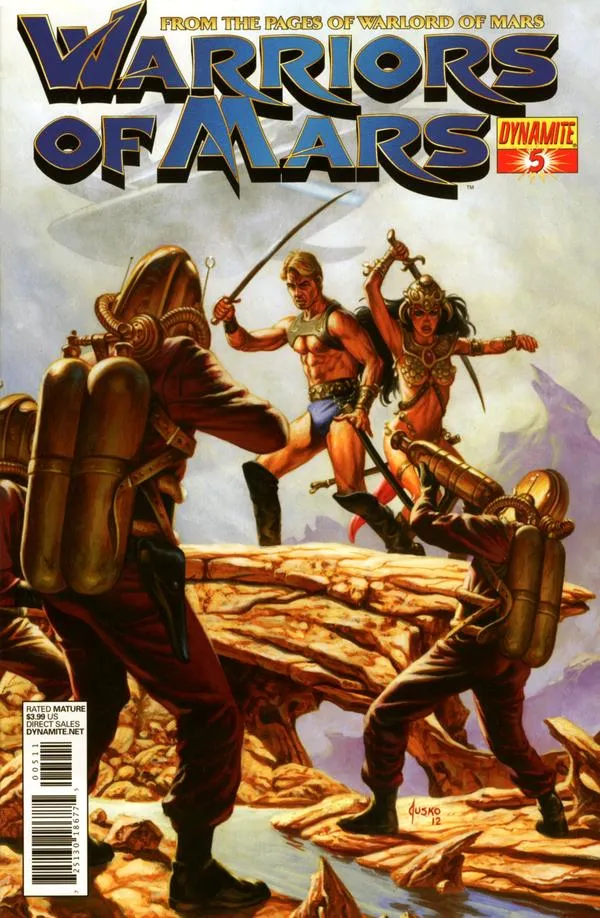 Cover of Warriors of Mars #5