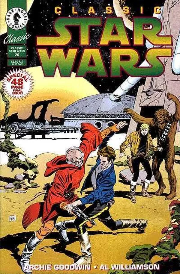 Cover of Classic Star Wars #20